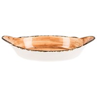 Блюдо (кроншель) Organica Sand овальное 150 мл, длина 22 см, P.L. Proff Cuisine 81223092