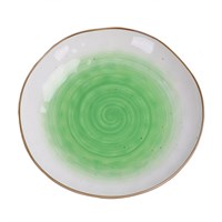 Салатник d=21,5*3,8 см,500мл, фарфор,зеленый цвет "The Sun" P.L. 81229828