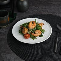 Тарелка мелкая d=20 см,фарфор,белый цвет, матовая поверхность, "Паназия" P.L.-ProffCuisine 81221818