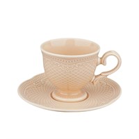 Кофейная пара 100 мл, фарфор,серия "Aristocrat-Peach Tea", Noble 81222252