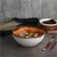 Салатник d=20 см, 1.475л, h=8 см, фарфор P.L. cерия  WOOD-FUSION 81269865