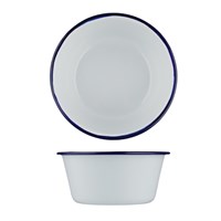 Салатник эмалированный d=20,h=10 см, "Blue Rim"  P.L. 81241391