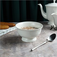 Салатник 600 мл, d=14,5 cм,фарфор "NOBLE" серия "LUXE" 81222227