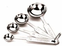 Набор мерных ложек нерж.(1,25/2,5/5/15ml) P.L. 93000008