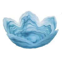 Салатник матовый d=22 см,  h=10 см, 700 мл, материал cтекло,серия "Blue Sunset" P.L. 81221712