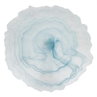 Тарелка-блюдо, матовое d=33 h=2 см,материал cтекло,серия "Blue Sunset" P.L. 81221716