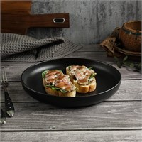 Тарелка с бортом d=23 cм,фарфор "NOBLE" серия "Fine Plus-Black Sand" 81222209