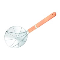 Шумовка сетчатая с деревянной ручкой d 22.5 см, l 50 см,  P.L. Proff Cuisine 99004017