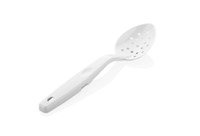 Ложка гарнирная 29,5 см., L ручки 20,5 см. перфор., поликарбонат, белая GP /1/48/ 76904