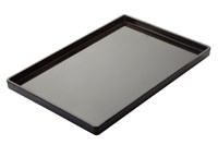 SN4382 Поднос для выкладки продукции пластиковый прямоугольный, черный, 300х200х18 SN4382