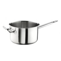 Сотейник  9,72 л. нерж. d=28 см. h=15,8 см. б/кр (индукция) с 2 ручками Мастер Pinti /1/ 77755