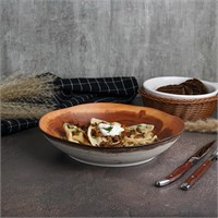 Салатник d=23 см,1.1л, h=5.1см,  фарфор P.L. cерия  WOOD-FUSION 81269867