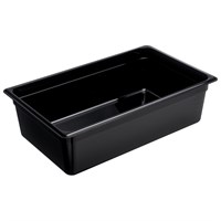 Гастроемкость 1/1 h=150 мм. 530*325 мм. 19,1 л. поликарб. черная GP /1/ 79717