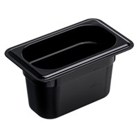 Гастроемкость 1/9 h=100 мм. 176*108 мм. 0,8 л. поликарб. черная GP /1/ 79722