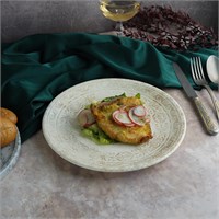 Тарелка мелкая d=27 см,фарфор,серия 