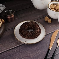 Тарелка гладкая d=16 см, фарфор 