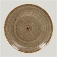 Тарелка RAK Porcelain Twirl Alga плоская 29 см 81220403