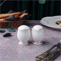 Набор соль+перец, фарфор, 