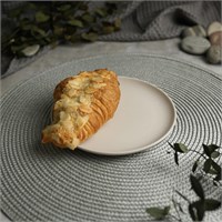 Тарелка с бортом d=21 cм,фарфор 