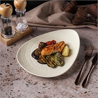 Тарелка для подачи Elephant Ivory 31,5*23 см, P.L. Proff Cuisine 81223447