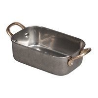 Мини-сковородка, 500 мл, 14*9.5 см, h=4.5 см, нержавейка  P.L. 81240843