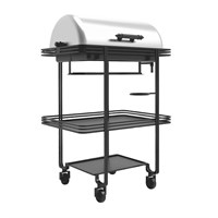 Станция с мармитом,на колесиках,нержавеющая сталь 69*60*10 см.  P.L.--Hotelware 81240930