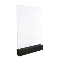 Тейбл тент А4 на дер.основ. 40х40 черный [04BA1005] кл027/1