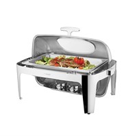 Мармит сервировочный с откидной крышкой и обзорным стеклом GN 1/1-65 мм, 8,5 л, SUNNEX - P.L. 81200609