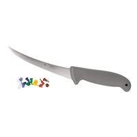 Нож обвалочный с цветными кнопками,15 см,серая пластиковая ручка, P.L. Proff Cuisine 81240298