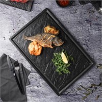 Блюдо для стейка  Black Raw Stellar 42*28*1,6 см, P.L. Proff Cuisine 81223128