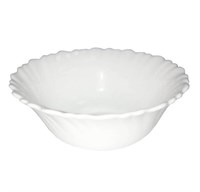 Салатник 12,5см 300 мл волнистый, стеклокерамика с049/1