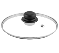 Крышка с пароотводом d=20см стекло [GF20P] 4498/3