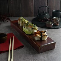 Блюдо 40*9,5*4 см,фарфор,серия 