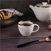 Чашка кофейная 100 мл, фарфор 