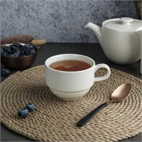 Чайная чашка 250 мл,штабелируемая,фарфор 