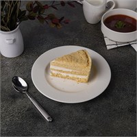 Тарелка классическая 17,5 см, фарфор 