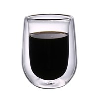 Набор кружек 2шт*200 мл, термостойкое стекло, двойные стенки, P.L. 81223932