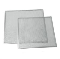 Экран для пиццы квадратный 30,5*30,7 см, алюминий, PL Proffcuisine 81240371