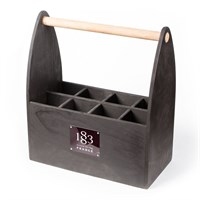 Ящик для презентаций деревянный, на 8 бутылок 