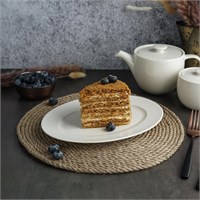 Блюдо овальное 24*17,5 см, фарфор 