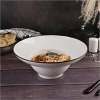 Тарелка глубокая d=26 см, 650мл, фарфор 