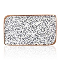 Блюдо прямоугольное 35*16 см, фарфор,серия 