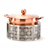 Подставка + кастрюля для выкладки, 1 л, 29*29*20 см  P.L.--Hotelware 81241180