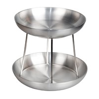 Блюдо металлическое 2-х ярусное 22/24/H=46 см, P.L. Proff Cuisine 81240816