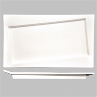 Блюдо прямоугольное со смещенным дном 30,5*18 см, P.L. Proff Cuisine 99000082