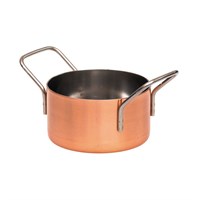Кастрюля 11 см, 525 мл, нержавейка с медным напылением, P.L. Proff Cuisine 99010008