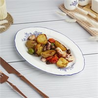 Блюдо овальное 25,2*15,9 см, h=1.5 см, коллекция 