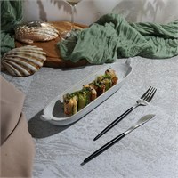 Блюдо 34*7 см, 325 мл, керамика 