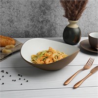 Блюдо/салатник 800 мл, 24.5*21.5cм, h=8cм,серия 