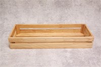 Ящик подстановочный для выкладки,натуральное дерево 500*180*80  P.L. 81290005